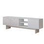 Hanah Home Ravello Soporte para TV Blanco y Mármol